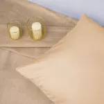 Poszewka satyna bawełna jasny beż 044/40x60. - 5