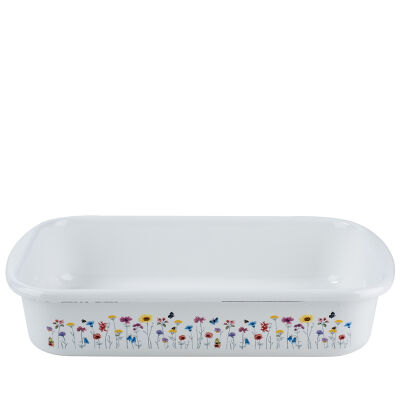 Naczynie żaroodporne Flora 35x23 cm 7,5l Riess