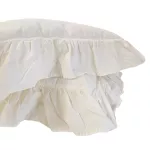 Poszewka bawełniana komplet SNOW WHITE/2x40x40 STONEWASHED - 2