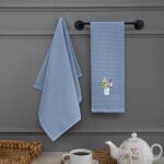 Komplet ręczników kuchennych bawełnianych HOME 1961/2x50x70/SET9 - 2