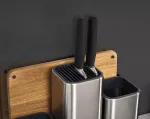JJ-Zestaw pojemników z deską CounterStore Steel - 4