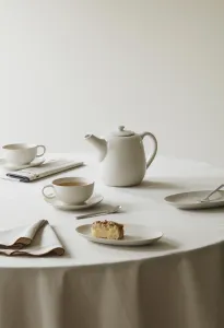 Zestaw Tea Time 2 osobowy Nordic Vanilla Broste Copenhagen