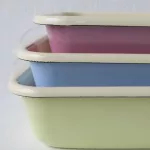 Brytfanna emaliowana niebieska 36x22 cm Riess Weiss - 2