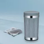 KELA-Kosz na pranie z siedziskiem szary Sevilla - 3