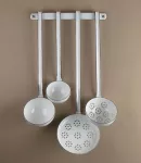 Łyżka cedzakowa Riess Classic biała 12 cm - 4