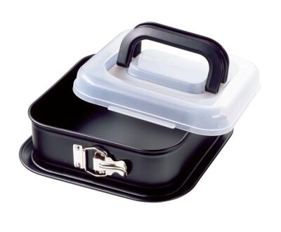 KAISER-Tortownica 24x24cm z pokrywą Bake and Take