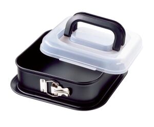 KAISER-Tortownica 24x24cm z pokrywą Bake and Take