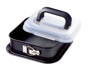 KAISER-Tortownica 24x24cm z pokrywą Bake and Take