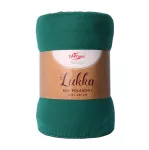 Koc polarowy LUKKA/ciemna zieleń/150x200 - 3