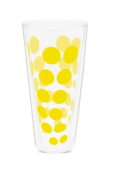 Zak!-Szklanka wysoka 350 ml, żółta