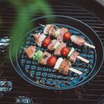 Emaliowana okrągła Taca do grillowania Ø32 cm czarna Riess - 3