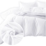 Pościel satyna bawełniana BIAŁY 603/220x200 - 2