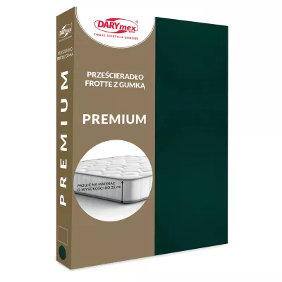 Prześcieradło frotte z gumką 036/210/220x200 PREMIUM