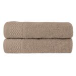 Ręcznik D Bawełna 100% Solano Beż + Czarny (P) 2x50x90+2x70x140 kpl. - 3