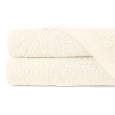Ręcznik D Bawełna 100% Solano Ecru (W) 50x90