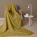 Koc żakardowy AMORRO/OLIWKA/150x200 (promocja) - 3