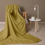 Koc żakardowy AMORRO/OLIWKA/150x200 (promocja) - 3