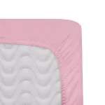 Prześcieradło satyna bawełniana z gumką wrzos 016/200x220 - 3