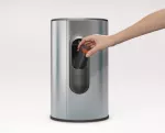 JJ-Kosz okrągły wolnostojący10l.StainlessSteel Arc - 9