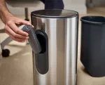 JJ-Kosz okrągły wolnostojący10l.StainlessSteel Arc - 13