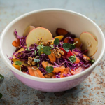 Miska emaliowana różowa Riess Pastell 26 cm - 2