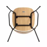 Dosina Dining Chair Armrests Oak - 6