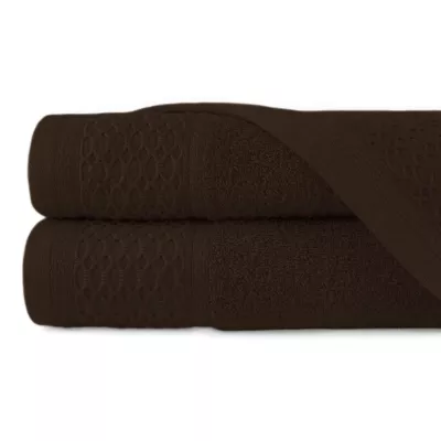Ręcznik D Bawełna 100% Solano Ciemny Brąz (W) 50x90