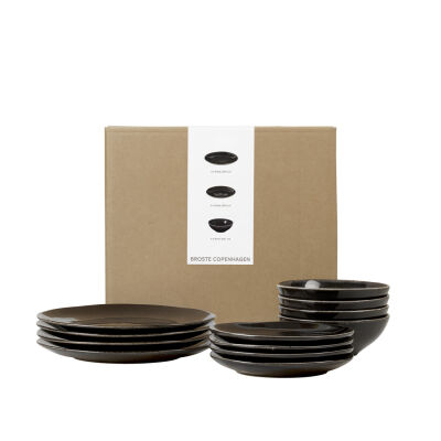 Zestaw obiadowy dla 4 osób Nordic Coal Broste Copenhagen