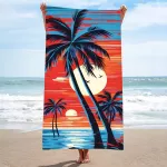 Ręcznik plażowy mikrofibra 100x180 H137 - 3