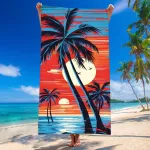 Ręcznik plażowy mikrofibra 100x180 H137 - 4