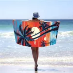 Ręcznik plażowy mikrofibra 100x180 H137 - 2