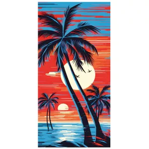 Ręcznik plażowy mikrofibra 100x180 H137