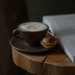 BIO Zestaw 2 szt Filiżanek do kawy ze spodkiem Bioffee - 4