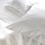 Poszewka hotelowa na zakładkę MONAKO gładka biała/70x80 - 7