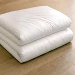 Poszewka hotelowa na zakładkę MONAKO gładka biała/70x80 - 10