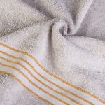 Towel 100% cotton Tiwano Light Ash + Dark Turquoise (P) 2x30x50+2x50x90+2x70x140 set - 4