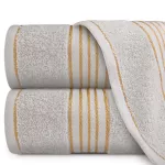 Towel 100% cotton Tiwano Light Ash + Dark Turquoise (P) 2x30x50+2x50x90+2x70x140 set - 2