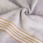 Towel 100% cotton Tiwano Light Ash + Dark Turquoise (P) 2x30x50+2x50x90+2x70x140 set - 4