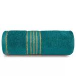 Towel 100% cotton Tiwano Light Ash + Dark Turquoise (P) 2x30x50+2x50x90+2x70x140 set - 11