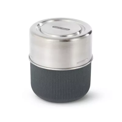 BB-Lunch bowl szklany S, łupkowy