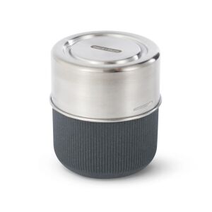 BB-Lunch bowl szklany S, łupkowy