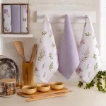 Komplet ręczników kuchennych bawełnianych NILTEKS/3x40x60/562 - 2