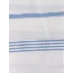 Ręcznik bawełniany hammam biały/niebieski 170x100 cm Ottomania - 2