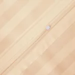 Poszewka satyna bambusowo-bawełniana STRIPE BEIGE/70x80 z listwą - 3