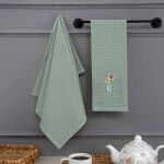 Komplet ręczników kuchennych bawełnianych HOME 1961/2x50x70/SET10 - 2