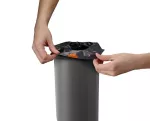 JJ-Kosz łazienkowy 5l. EasyStore stal - 10