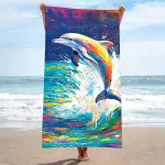 Ręcznik plażowy mikrofibra 100x180 H129 - 3