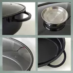 KELA-Brytfanka z pokrywką, owalna 8 l Atura - 2