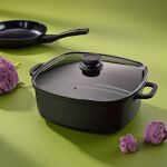 KELA-Brytfanka z pokrywką, owalna 8 l Atura - 5