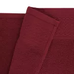 Ręcznik D Bawełna 100% Solano Ecru + Bordo (P) 2x50x90+2x70x140 kpl. - 9
